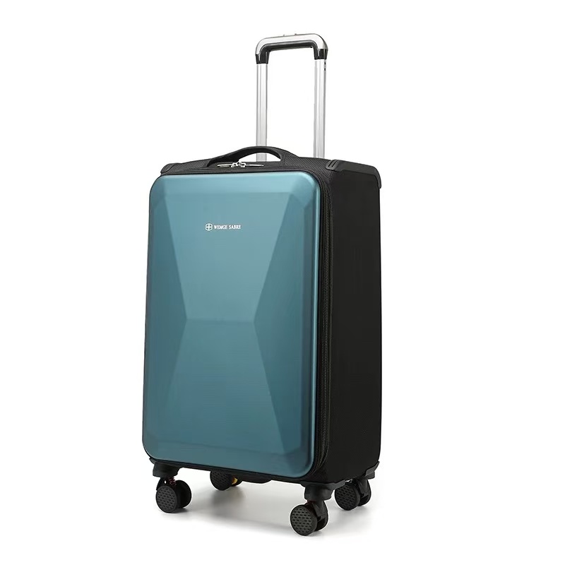 Wemgesabre Ready-made Soft&Hard Combination Light Weight Expandable Luggage Set No need MOQ