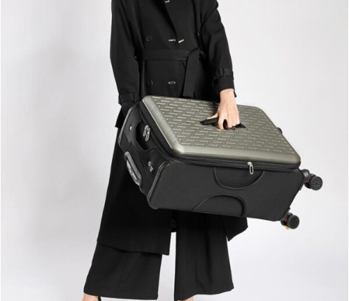 Wemgesabre Ready-made Soft&Hard Combination Light Weight Expandable Luggage Set