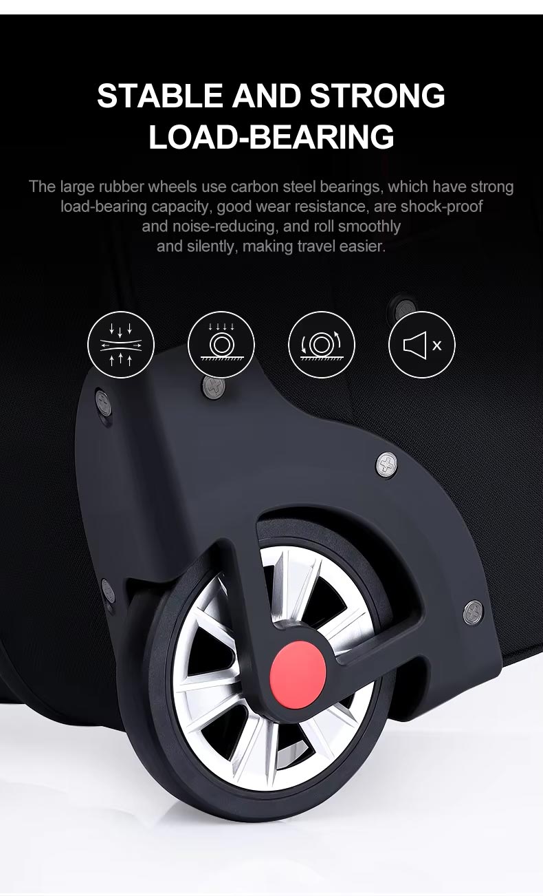 2 wheel luggage sets