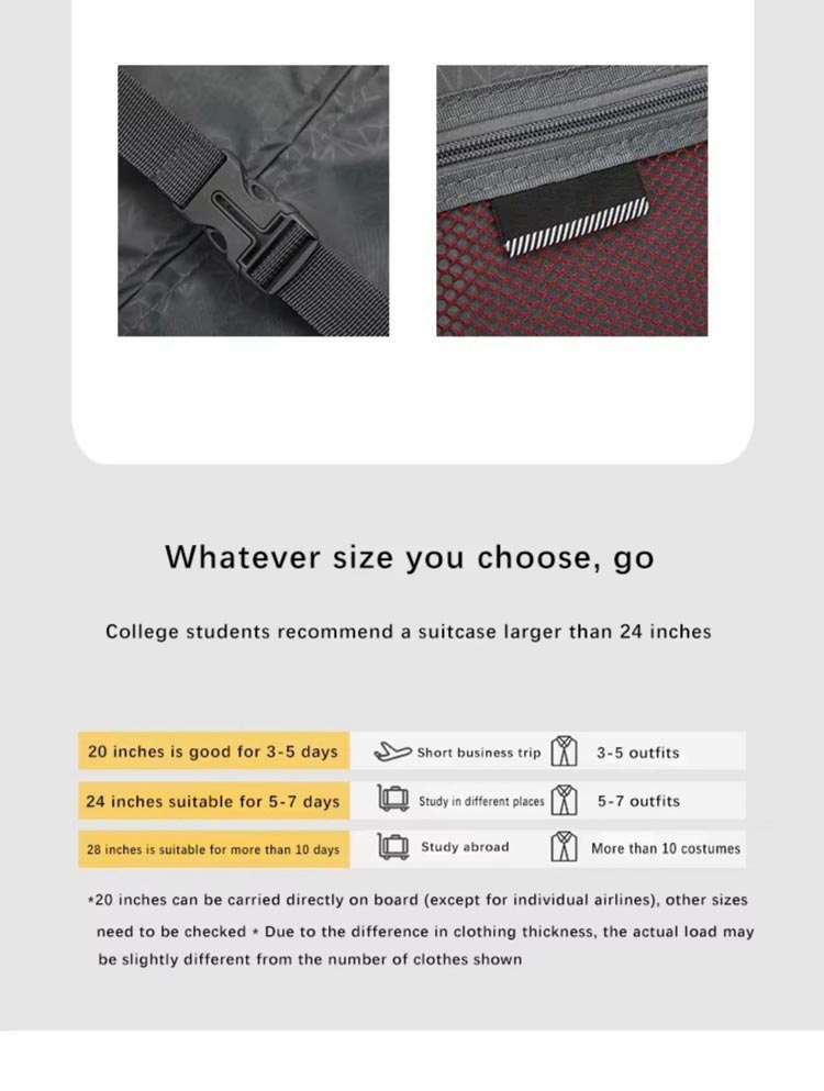 Expandable Luggage Set