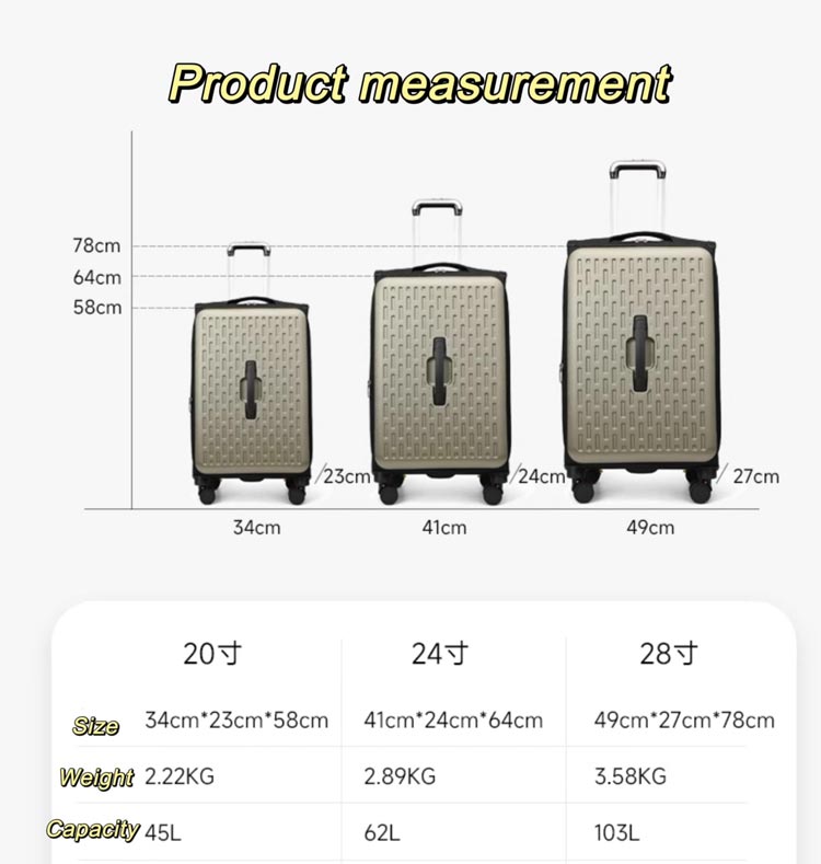 Expandable Luggage Set
