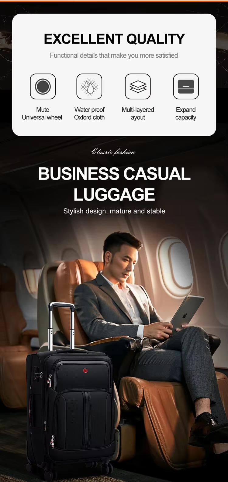 luggage set softside
