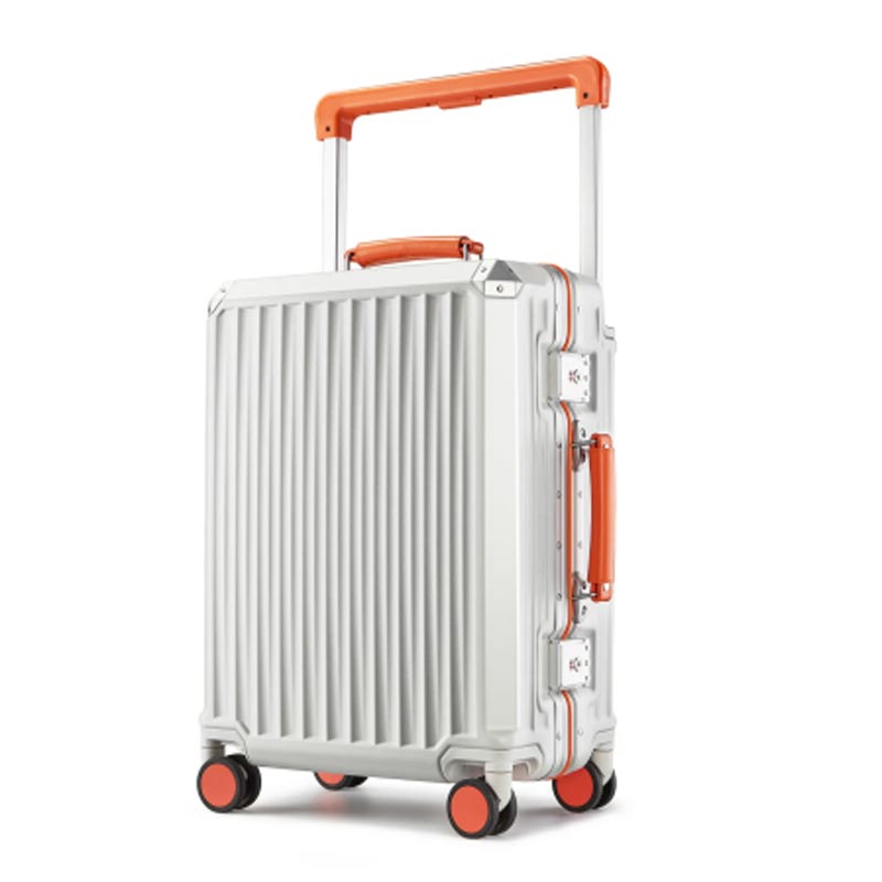 Wemgesabre Hardside Wide Handle PC Aluminum Luggage