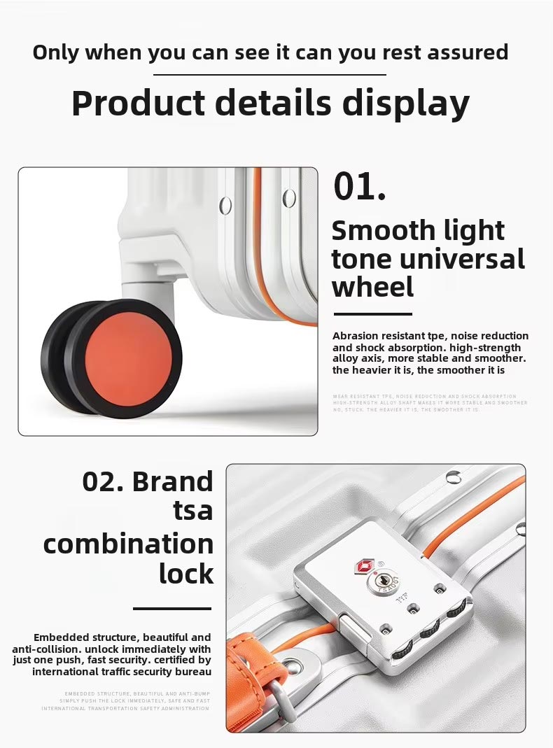 polycarbonate luggage set​