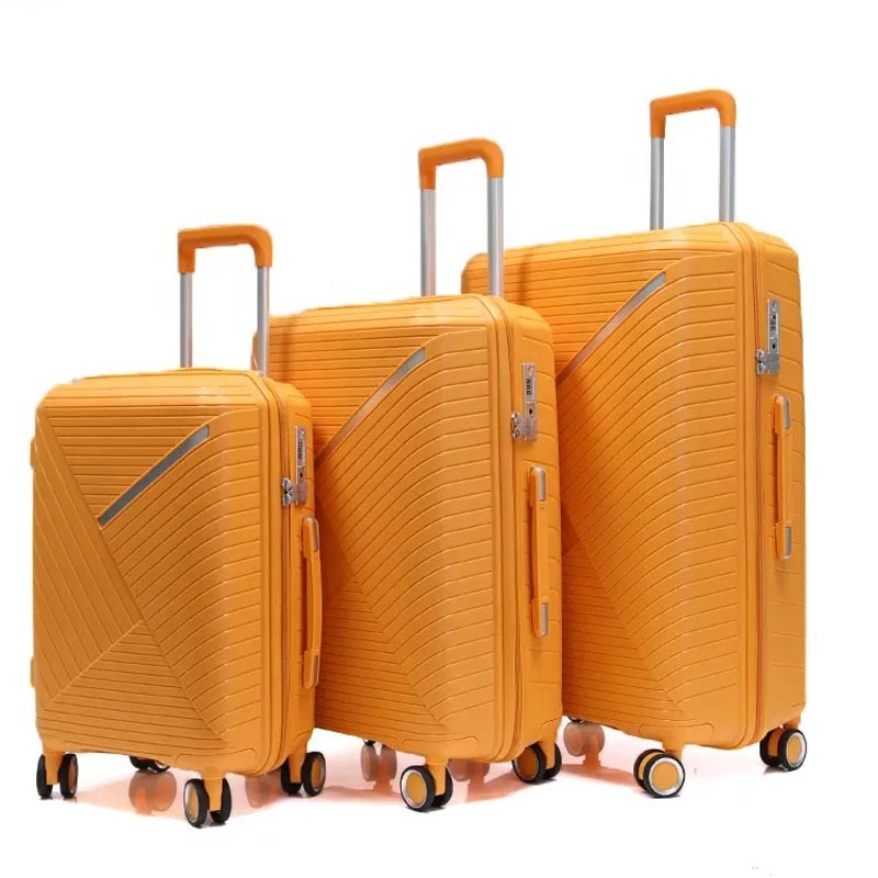 Wemgesabre Lightweight Travel PP Luggage Set Hardside with TSA Lock