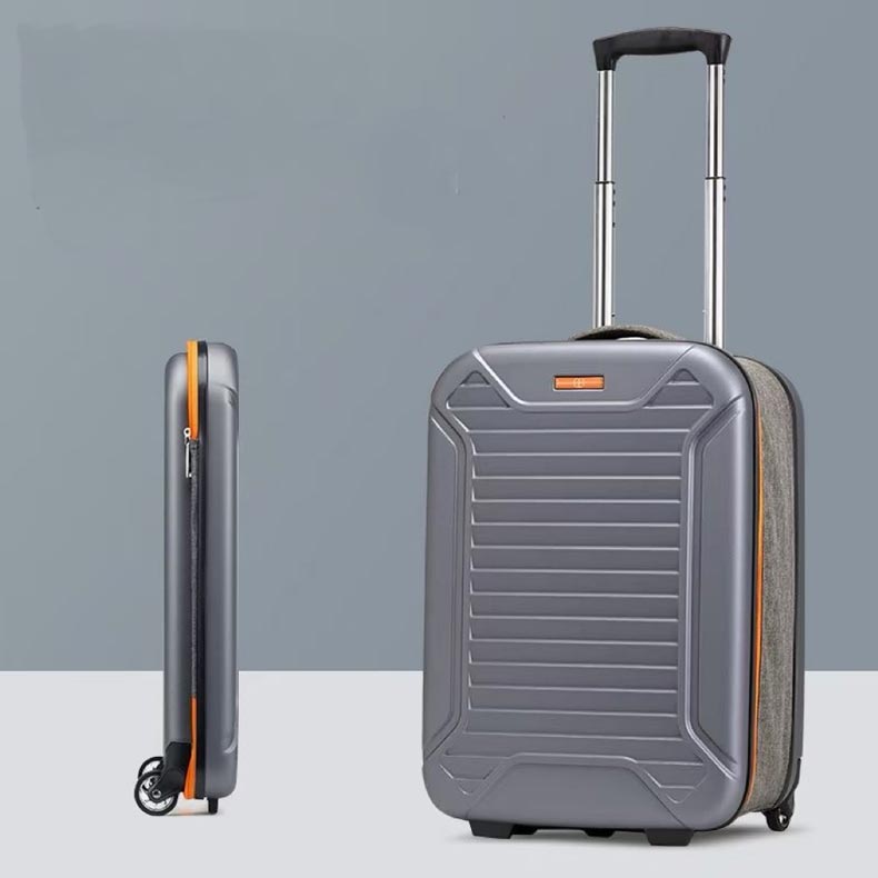 Wemgesabre Two Wheel Carry On Luggage – Foldable & Light