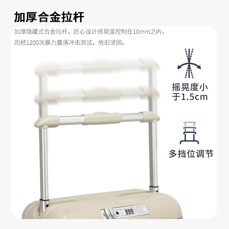 宽手柄行李箱套装